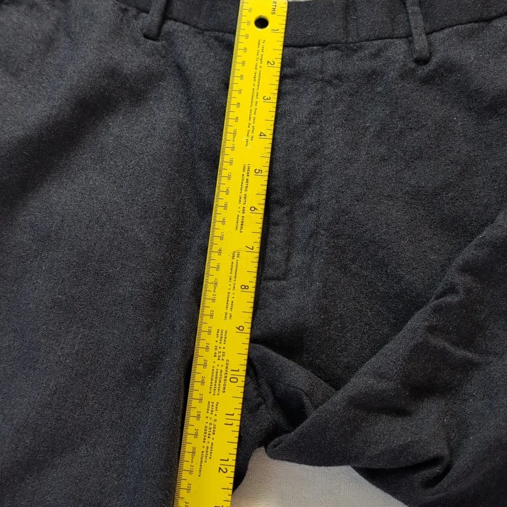 Banana Republic Navy Blue Wool Dress Pants 33x30‎ Tailored Slim Fit